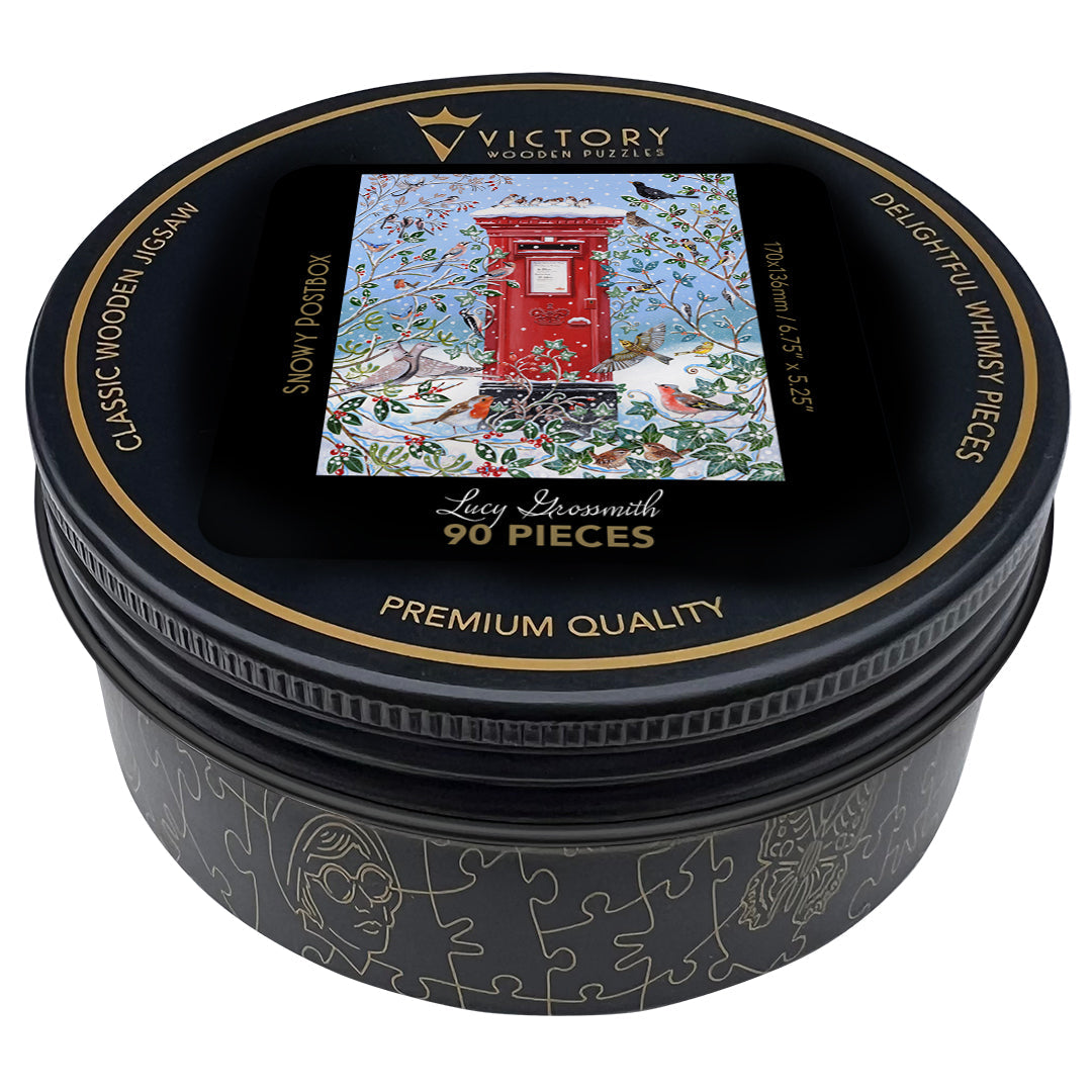 Snowy Postbox MINI QT