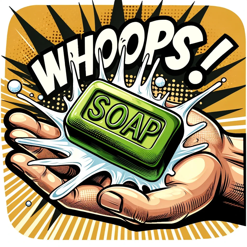 Soapy Slip Canvas