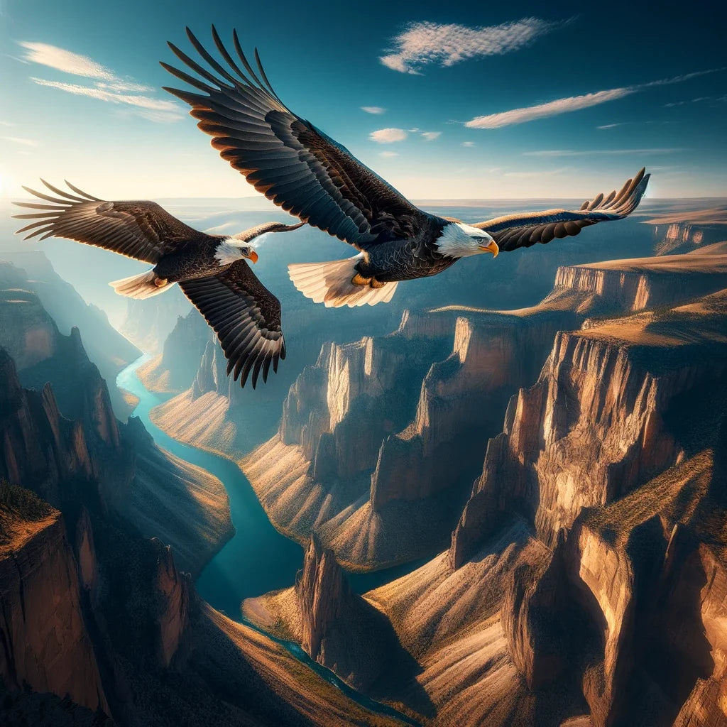 Soaring Eagles Canvas