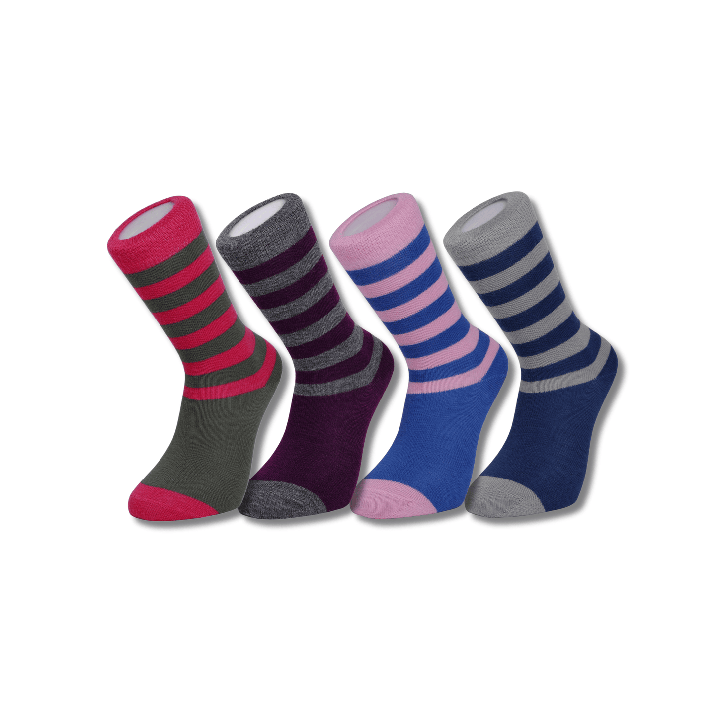 Socks For Jeans - Bright Everyday Merino Socks - 4 Pair Bundle 2