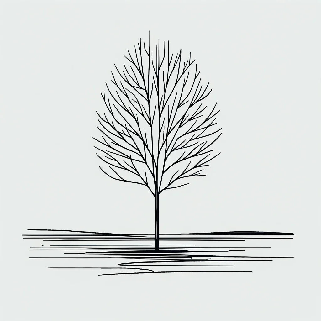 Solitary Tree Canvas