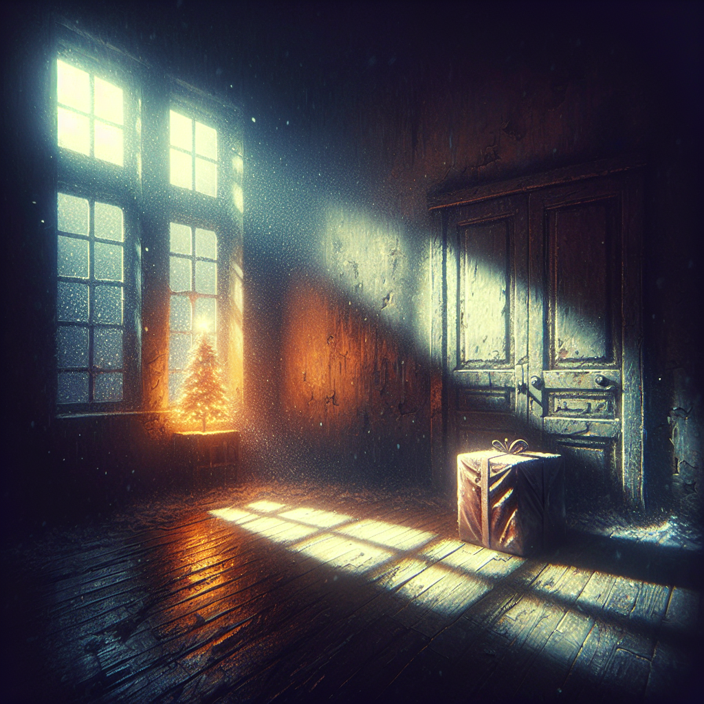 Solitude's Christmas Eve Canvas