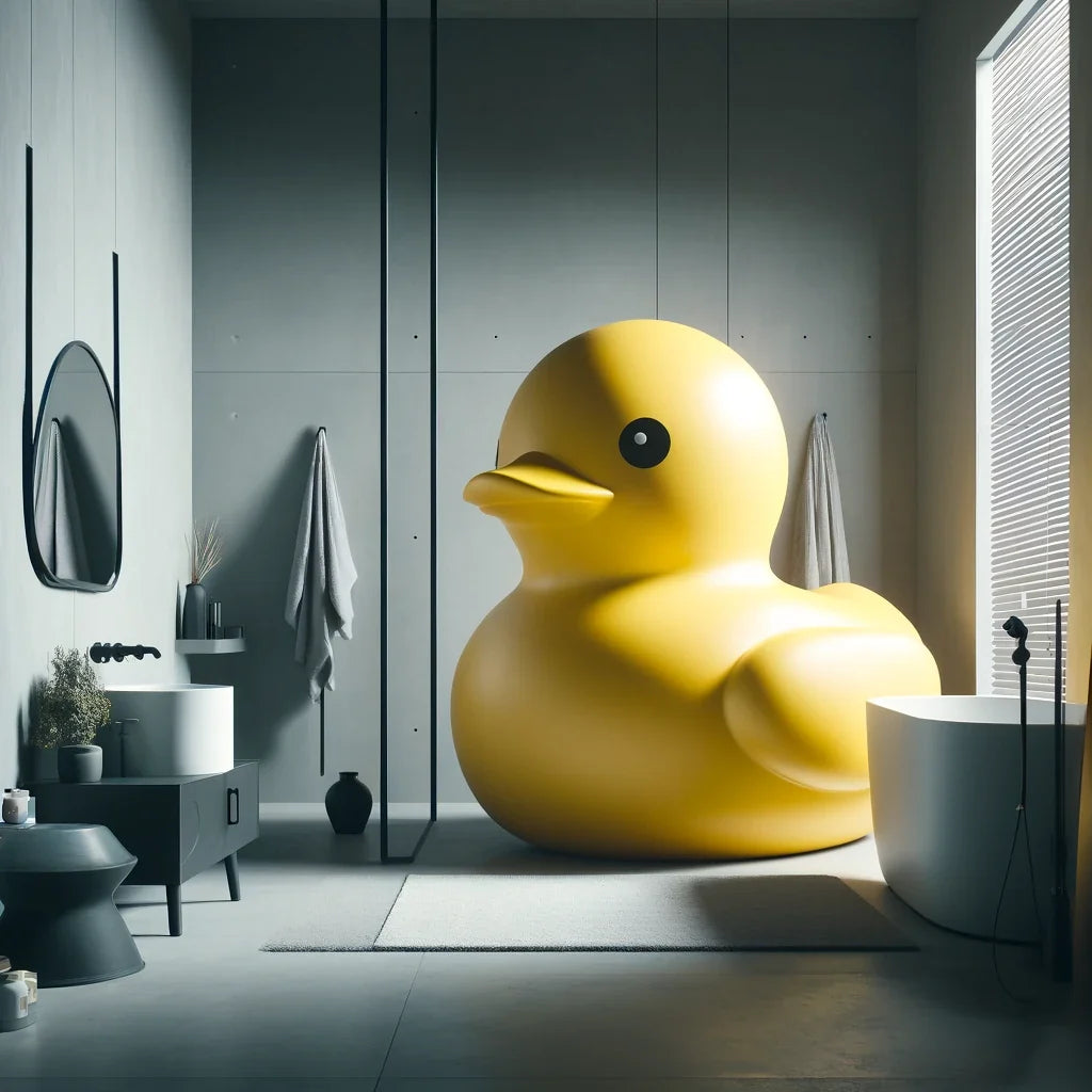 Solo Duck Statement Canvas