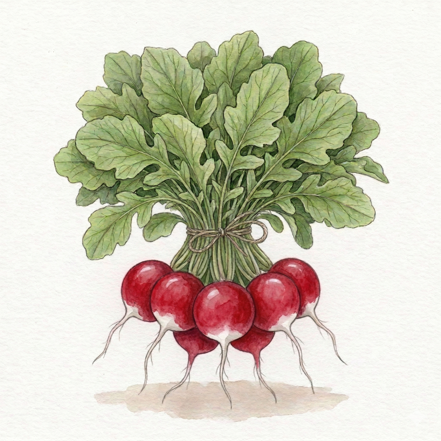 Radish Seeds - Sparkler - The Classic Bi-Colour Round Variety (1,200 seeds est)