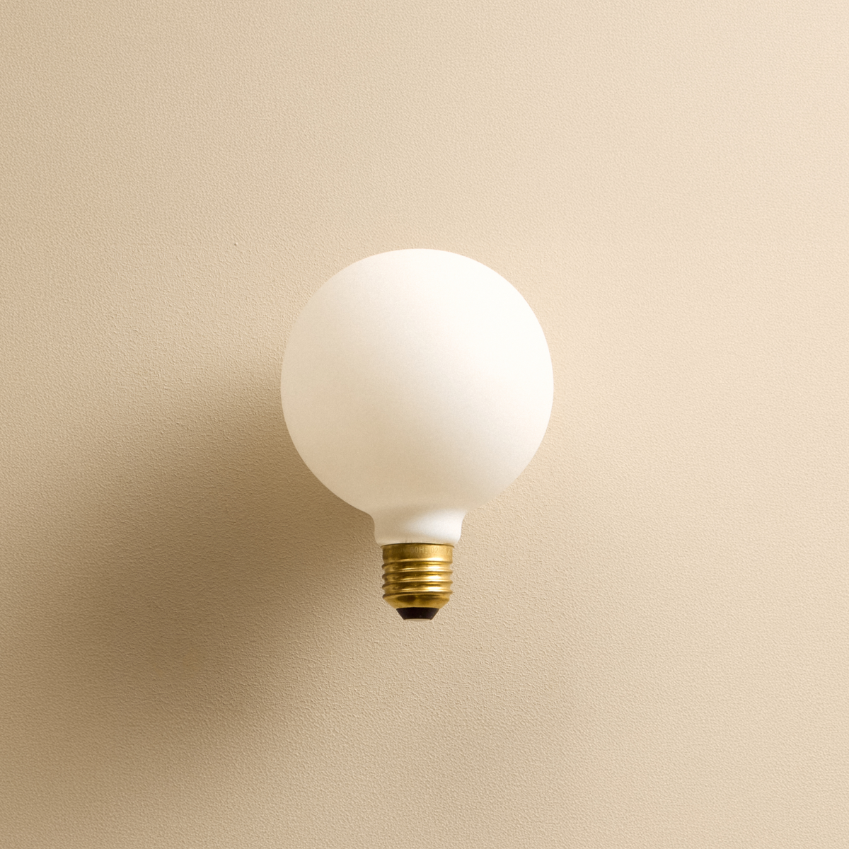 Bower Pendant Light Small in Oyster White + Sphere III