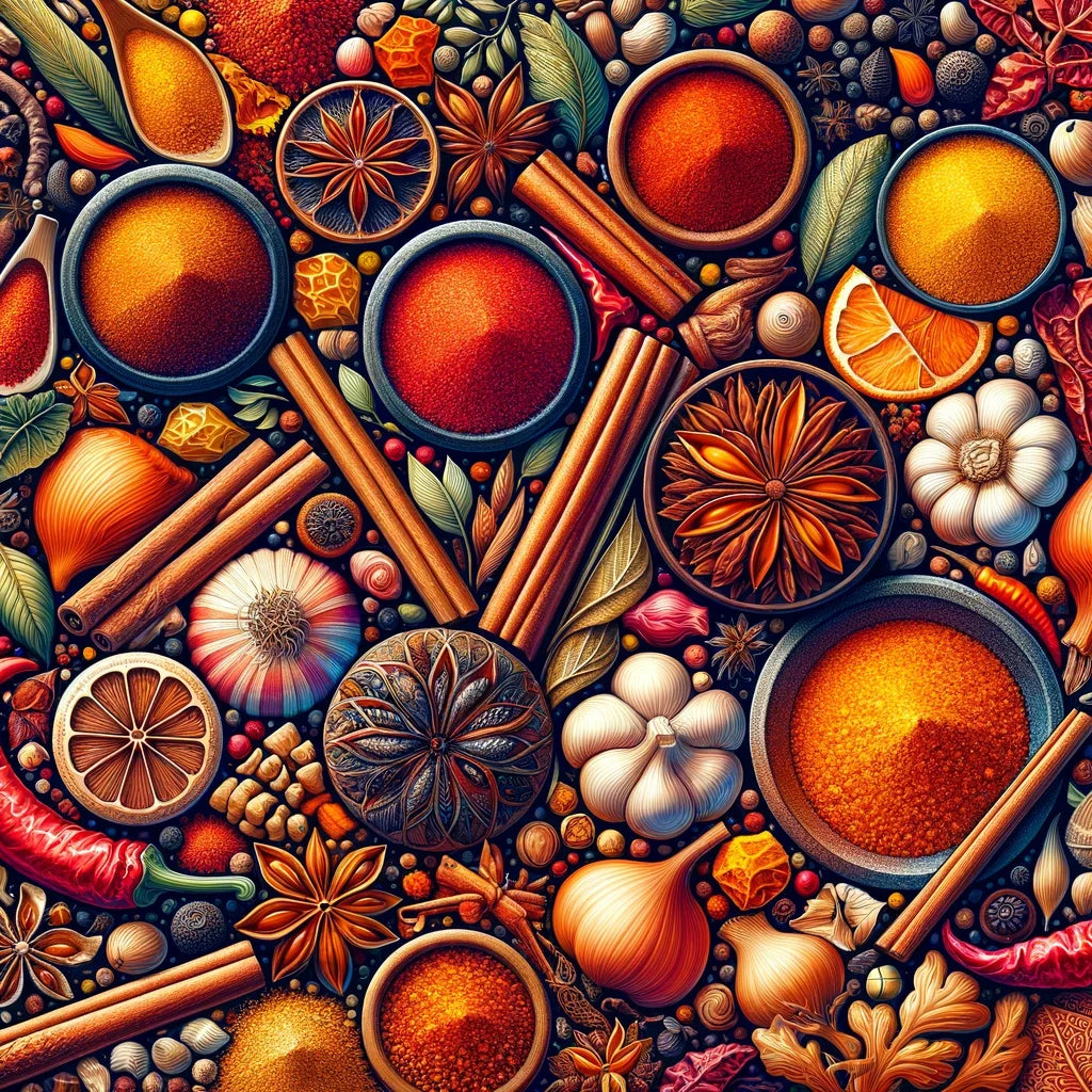 Spice Spectrum Cotton Cushion