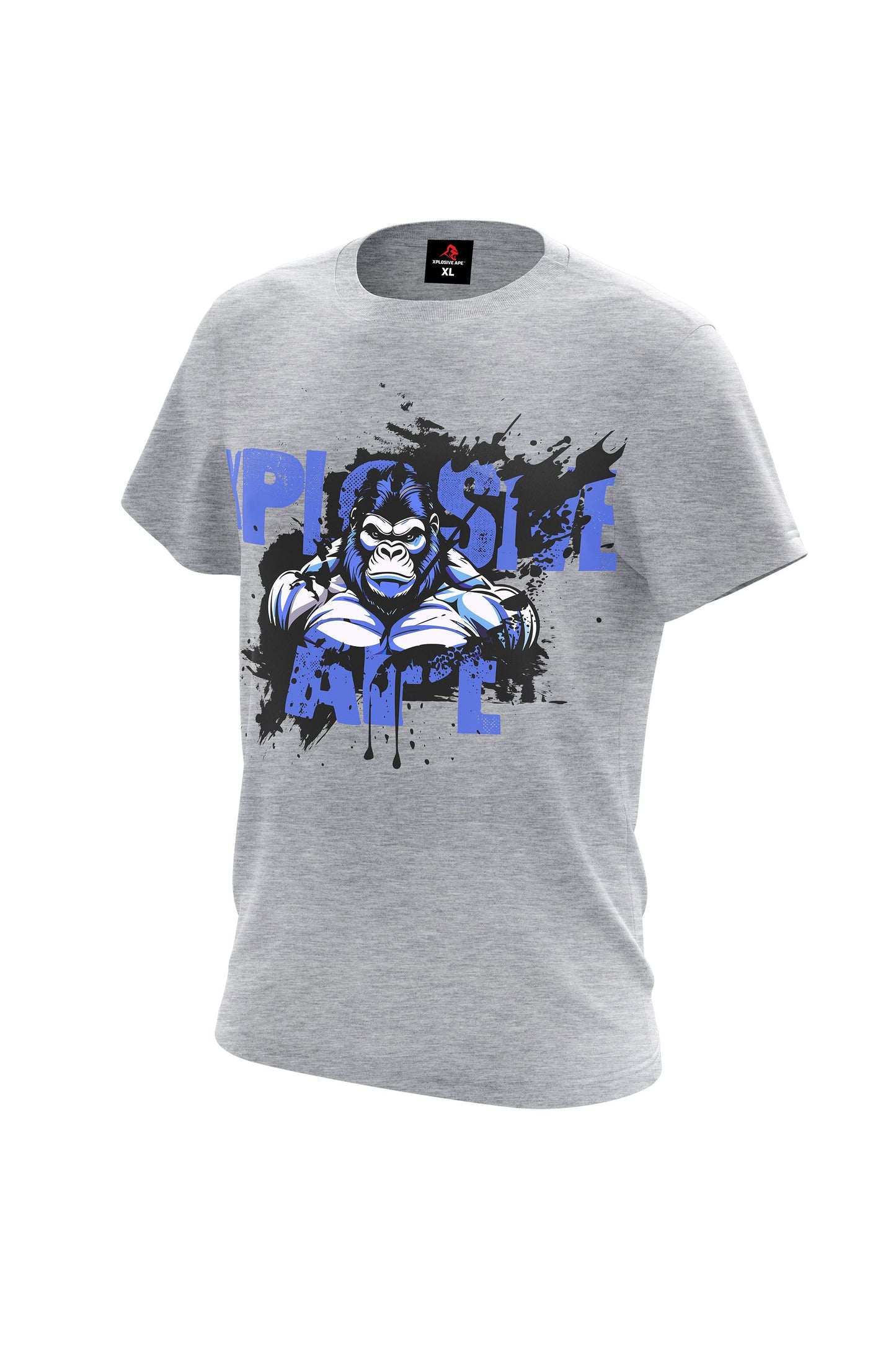 XAPE Splatter V3 Tee - Sports Grey