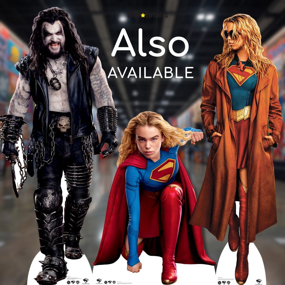 SC4933 Krem of the Yellow Hills Matthias Schoenaerts Supergirl 2026 Movie Cardboard Cutout Height 188cm