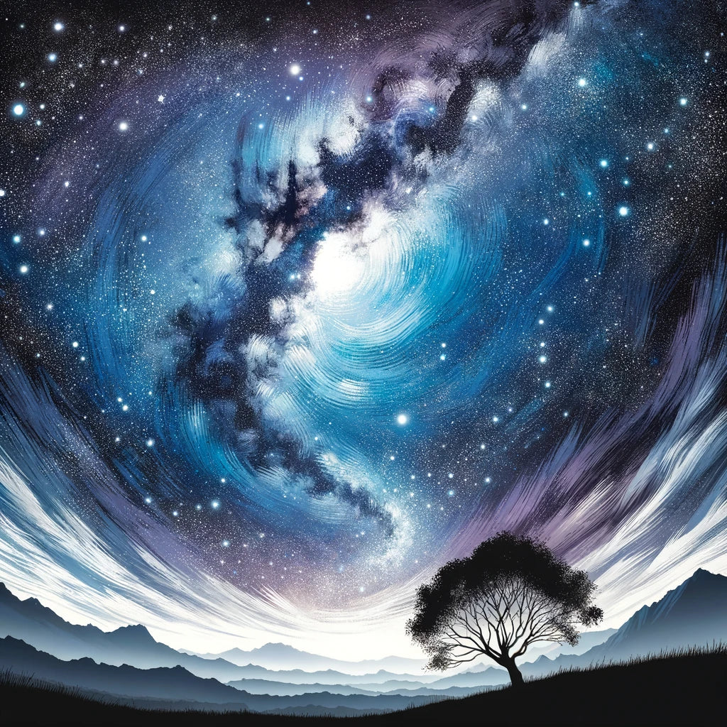 Starry Solitude Cotton Cushion
