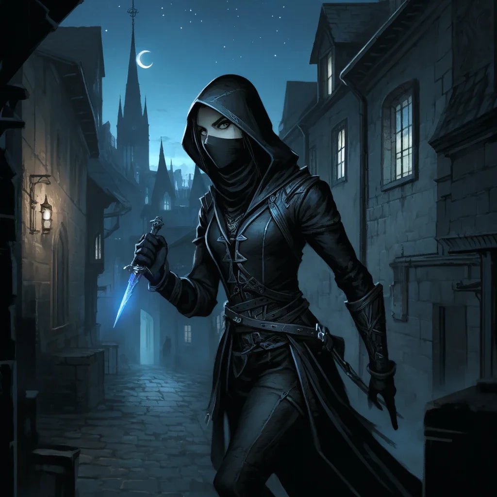 Stealthy Assassin Canvas