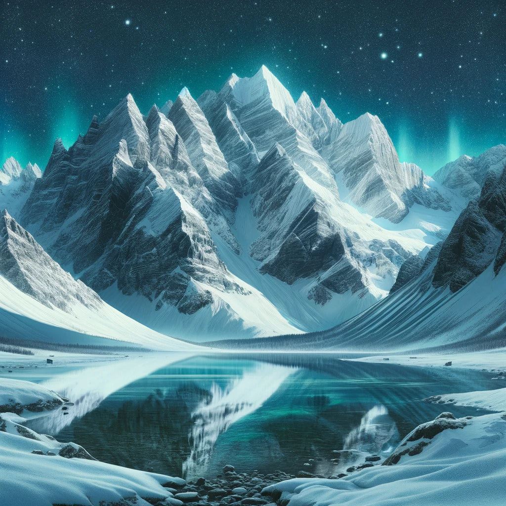 Stellar Peaks Cotton Cushion