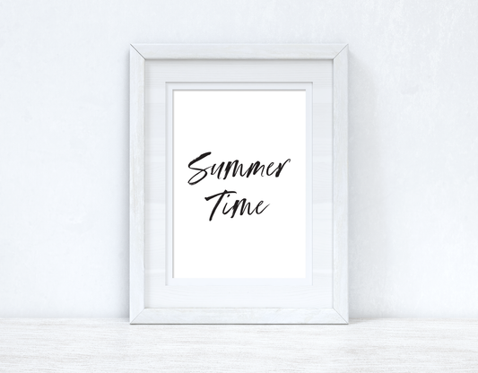 Summer Time Summer Seasonal Wall Home Decor Print