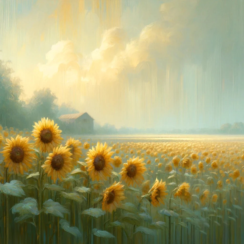 Sunflower Field Canvas