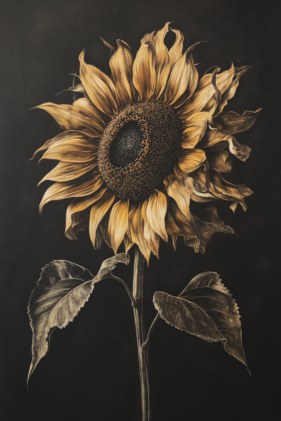 Sunflower Symphony Canvas