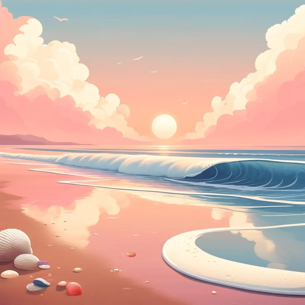 Sunrise Beach Canvas