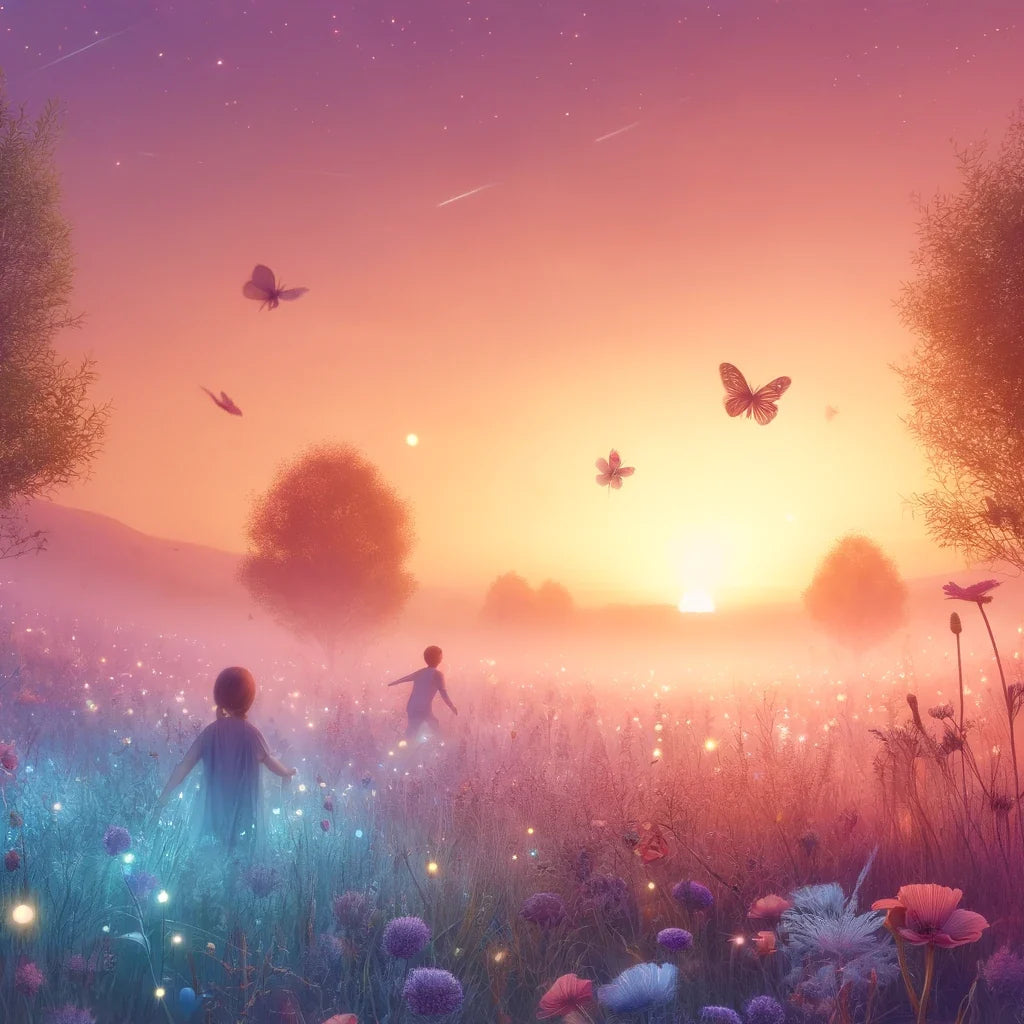 Sunset Meadow Canvas