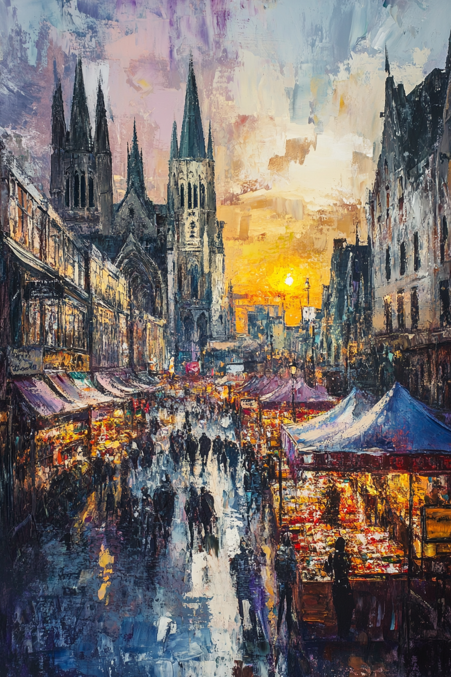 Sunset Serenity at Borough Canvas