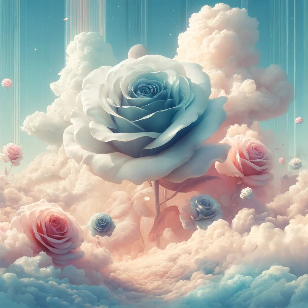 Surrealism Rose Dreams Canvas