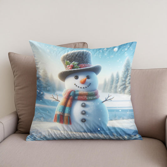 Winter Joy Cotton Cushion