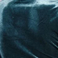 Maeko Velvet V Neck Top in Teal