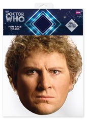 SM124 The Sixth Doctor Doctor Who Single Face Mask