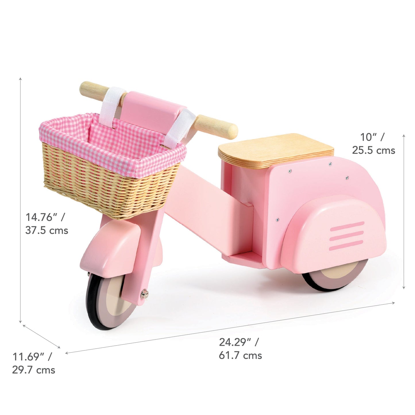 Scooter With Basket