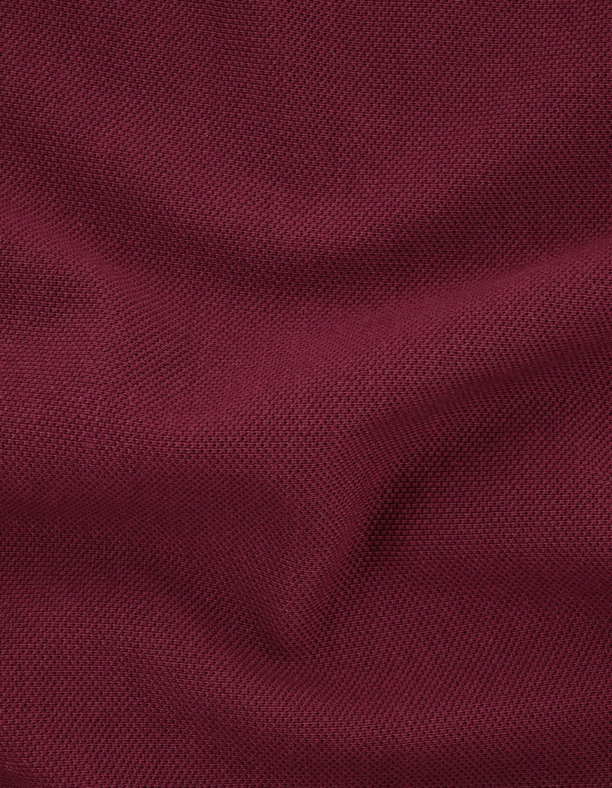 Maroon Regular Fit Cotton Polo Shirt