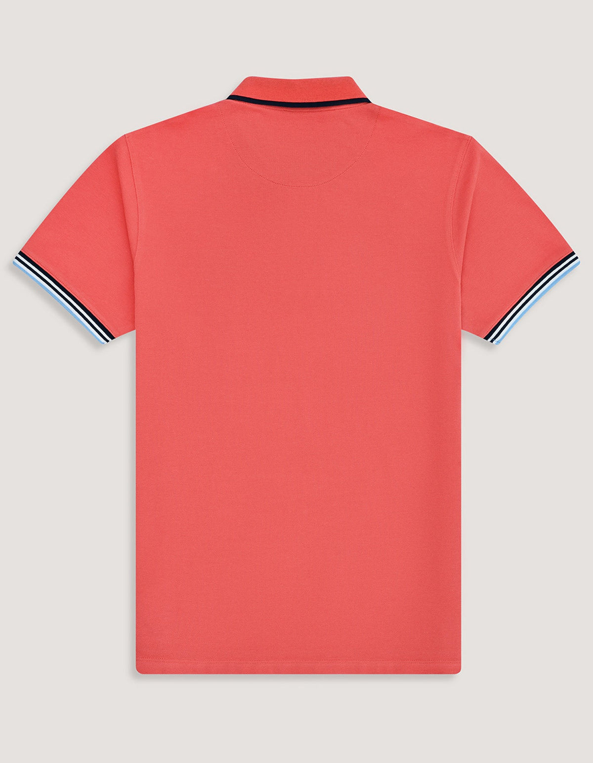 Coral Union Jack Polo Shirt