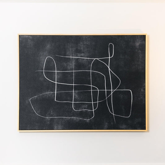 Sonata Landscape Framed Printed Canvas