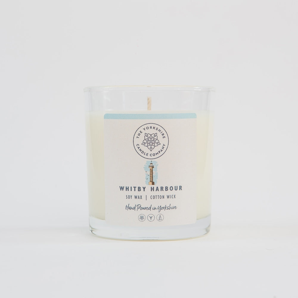Whitby Harbour Candle in Glass Tumbler