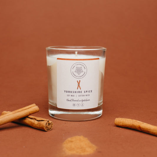 Yorkshire Spice Candle in Glass Tumbler
