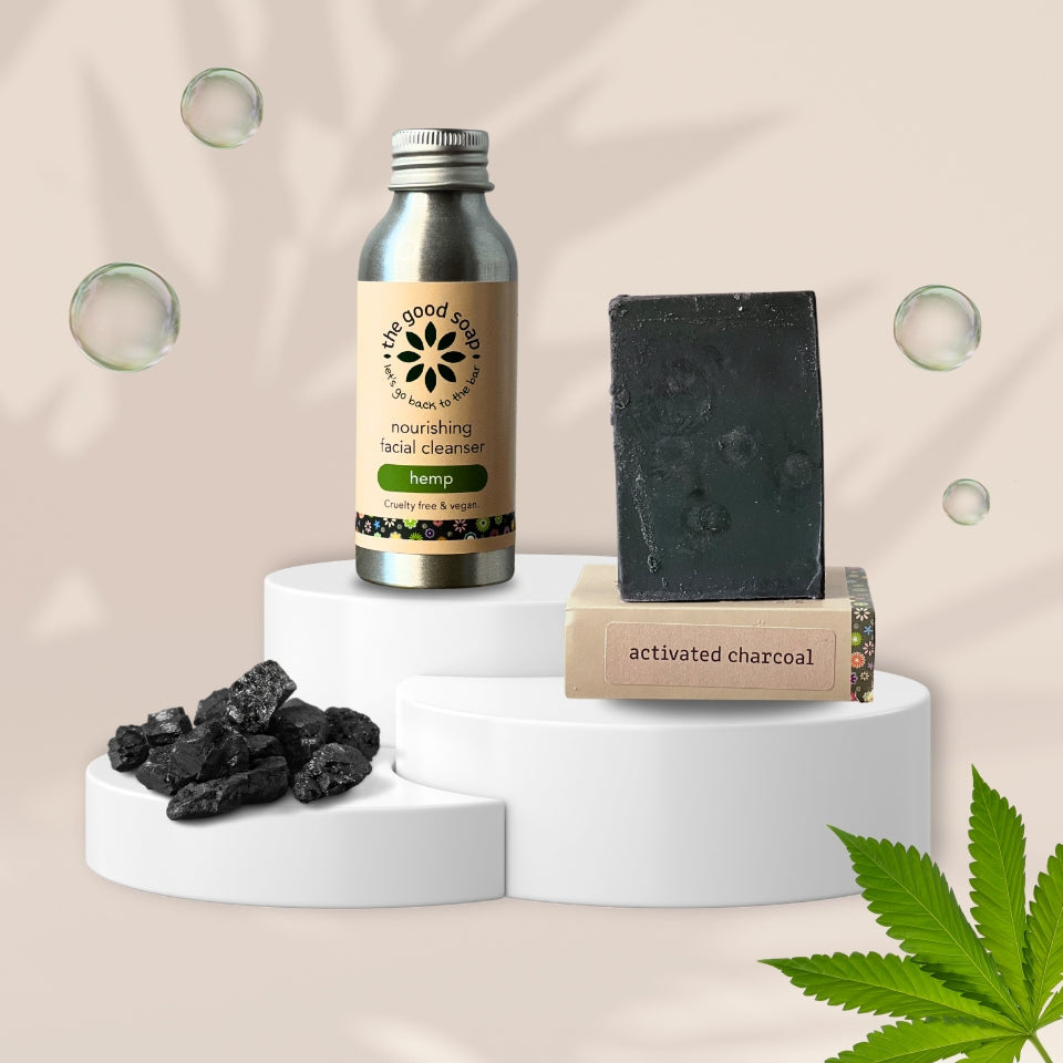 Soap and Cleanser Set Blemished & Hormonal Skin