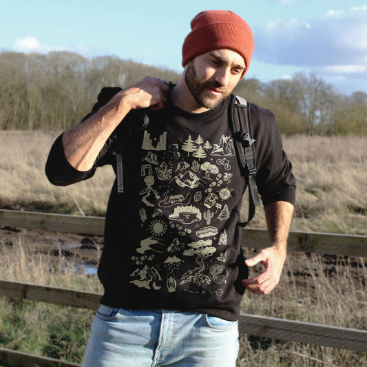 Terra Doodle Sweatshirt (Unisex)