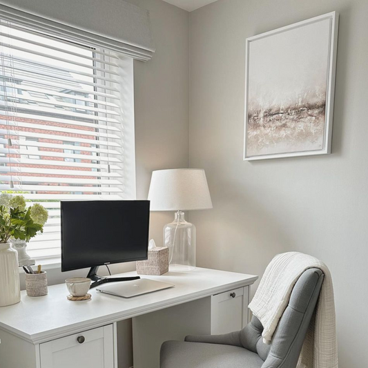 Terres Portrait Framed Printed Canvas