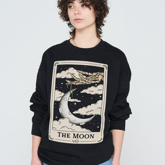 The Moon Tarot Sweatshirt (Unisex)