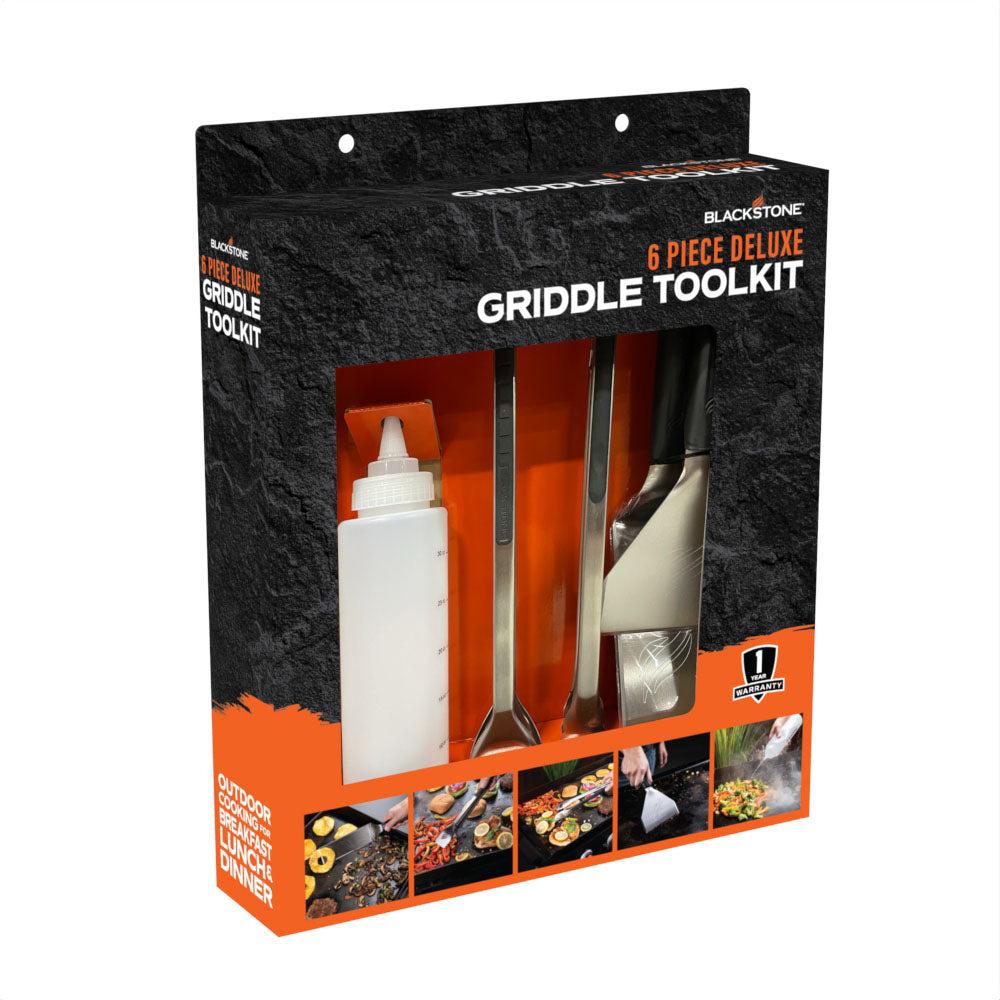 TheFoalyard Blackstone 6 Piece Deluxe Griddle Toolkit - packaging box