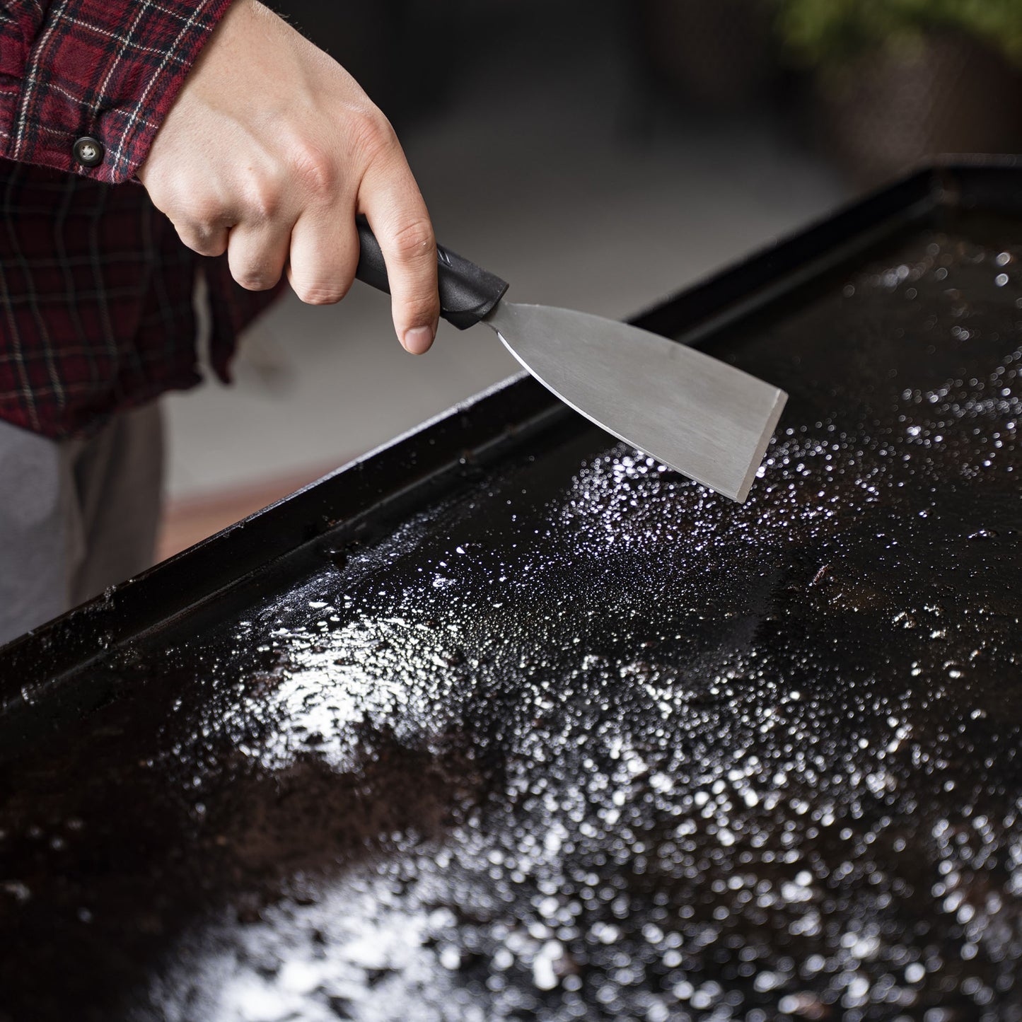 TheFoalyard Blackstone 8 Piece Griddle Cleaning Kit - BBQ spatula scraper