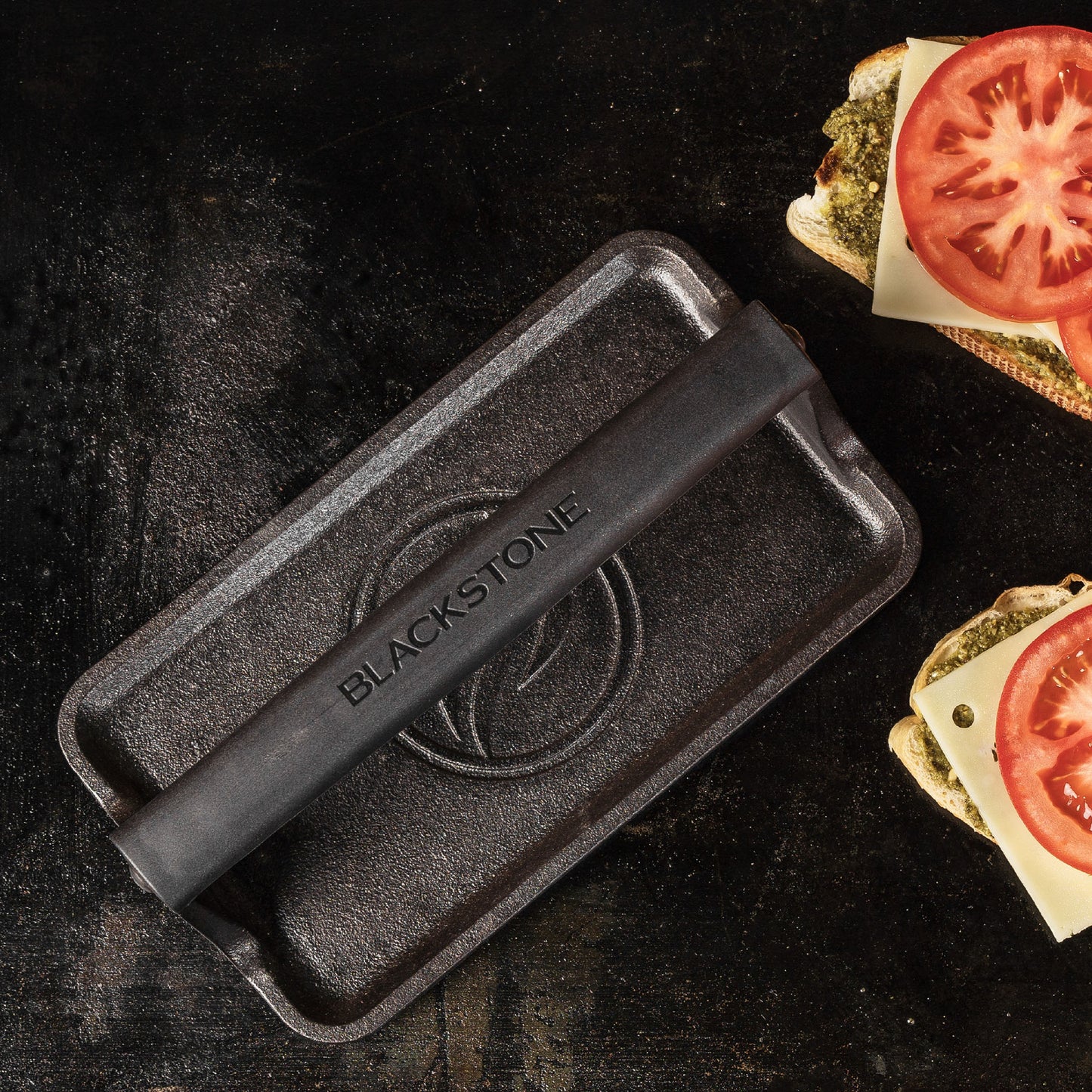 TheFoalyard Blackstone Medium Griddle Press - heat-resistant handle