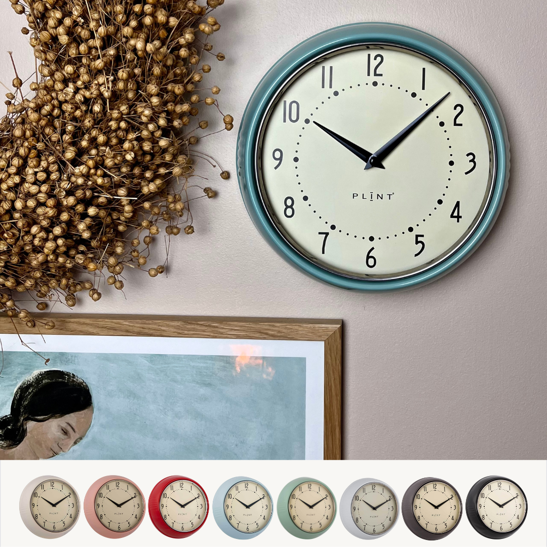 PLINT Retro Wall Clock