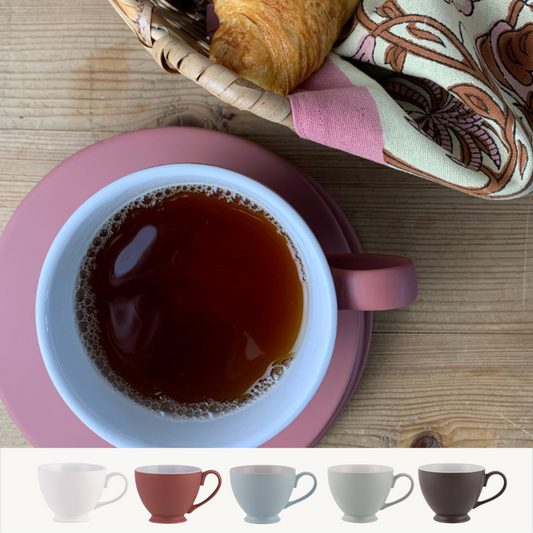 PLINT Set of 6 Stoneware Teacups