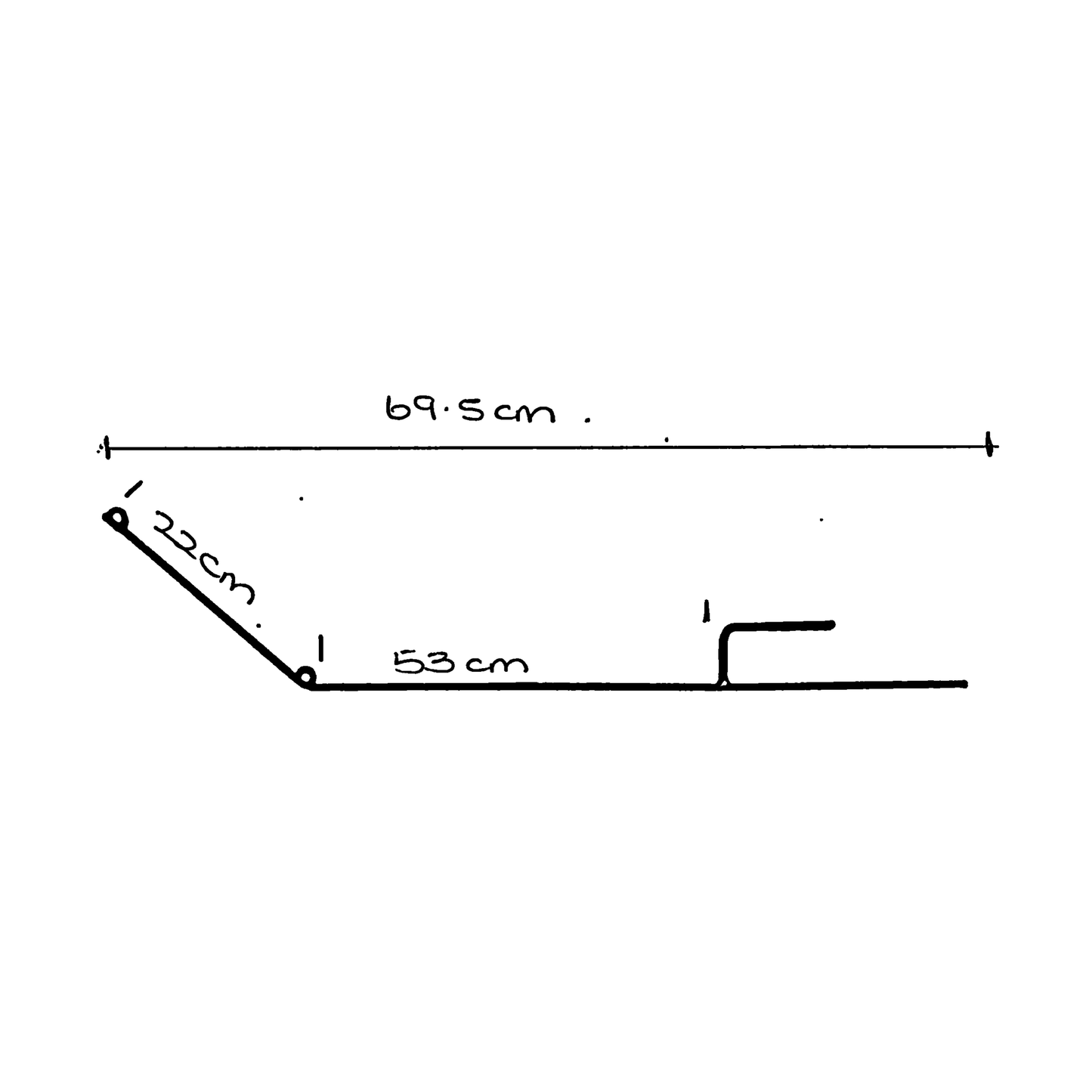 PoppyForge Pond Heron Pest Protection Stakes dimensions