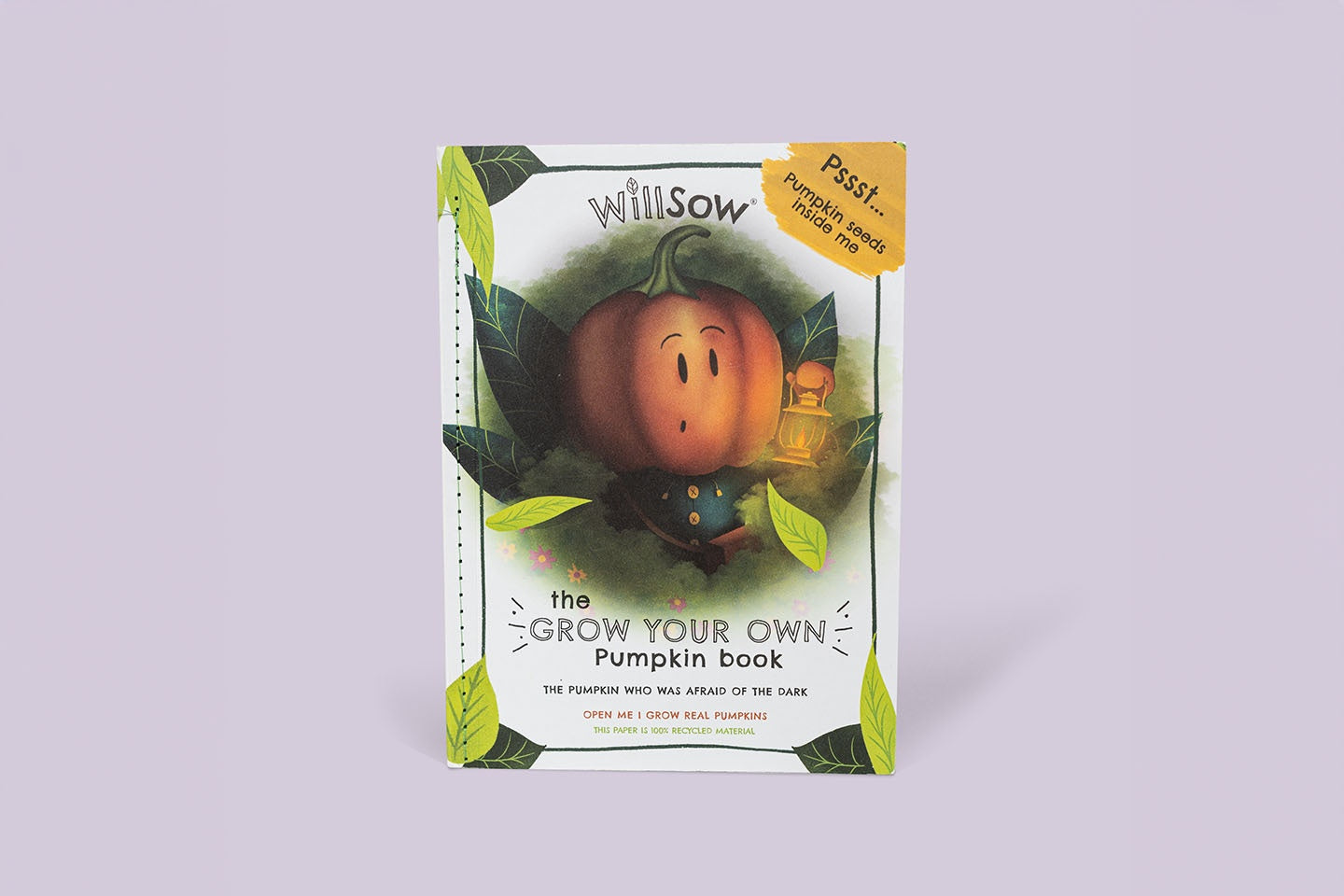 TheFoalyard Willsow The Pumpkin Who Was Afraid of the Dark The Plantable Pumpkins Childrens Book