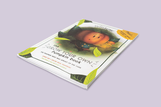 TheFoalyard Willsow The Pumpkin Who Was Afraid of the Dark The Plantable Pumpkins Childrens Book seeds