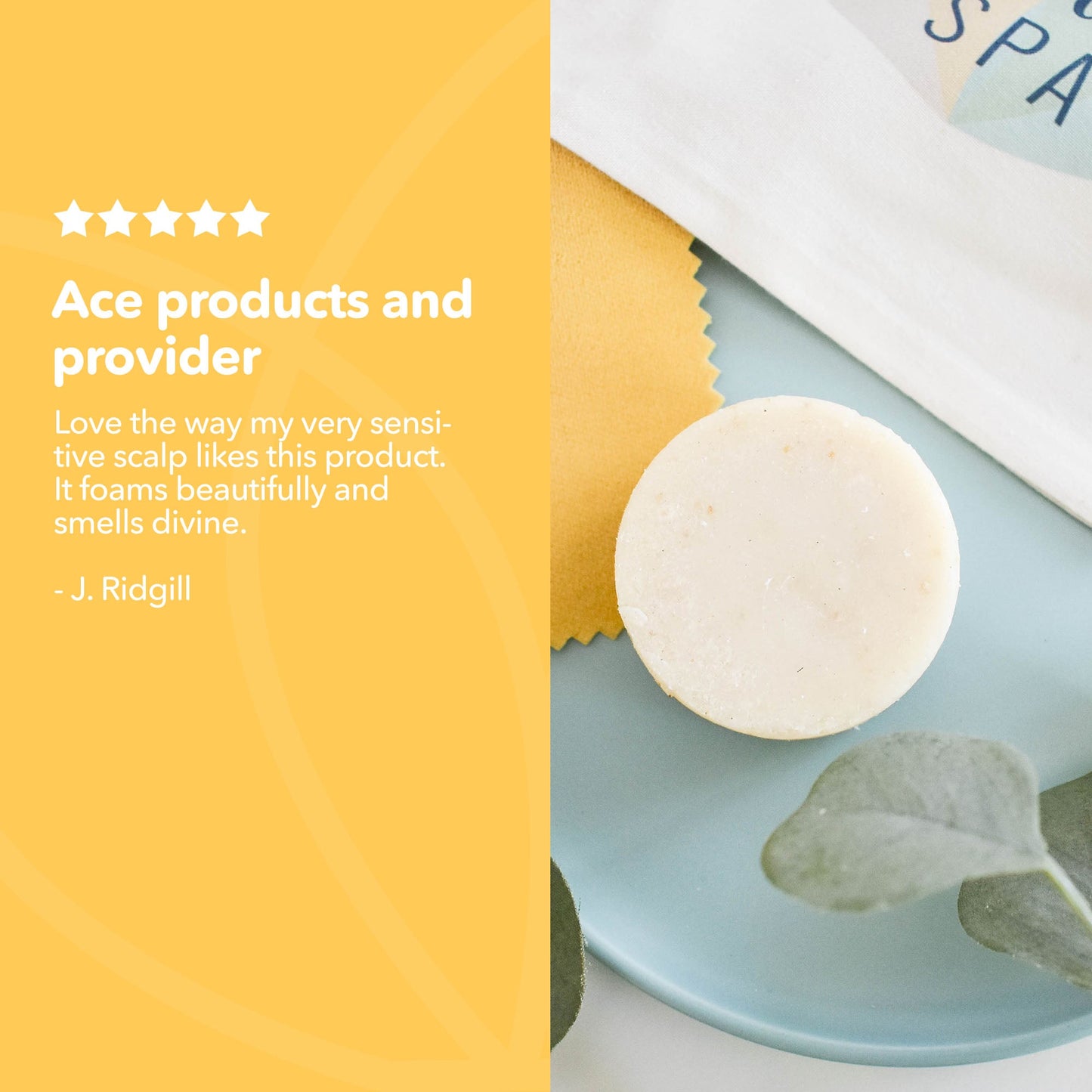 Eucalyptus Lemon Shampoo bar