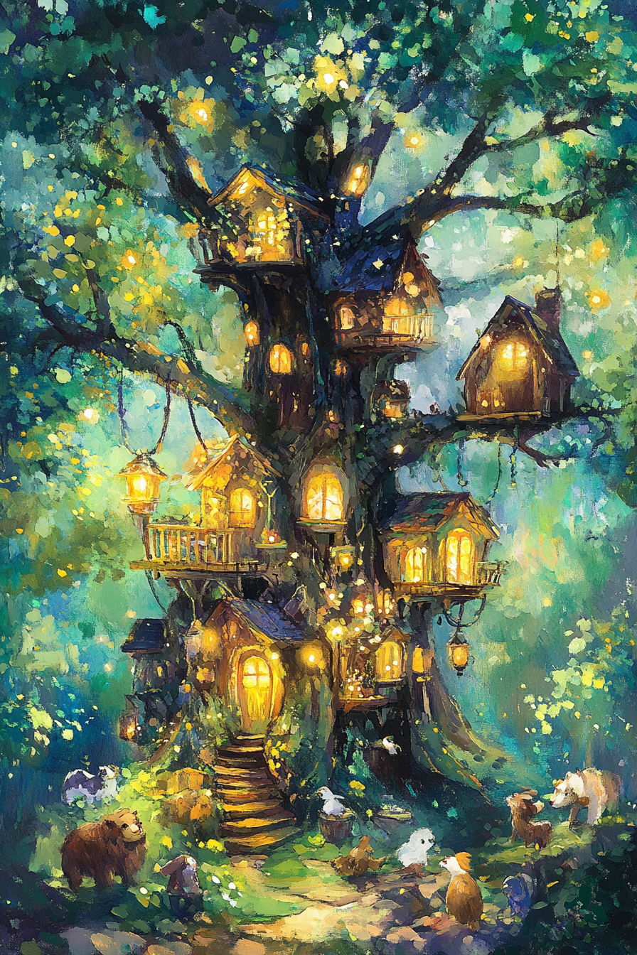 The Magical Tree Blanket