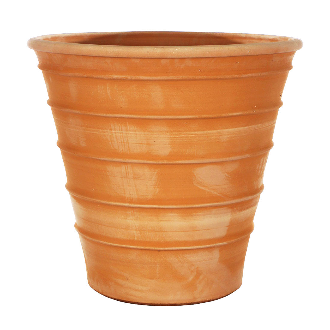 The Foalyard - Monachou Cretan Terracotta Large Frost-Proof Planters H95 x D95cm high quality home garden patio - 50 years guarantee - The Terracotta Pot Company - Cretan Ceramics by Andonis Araviakis