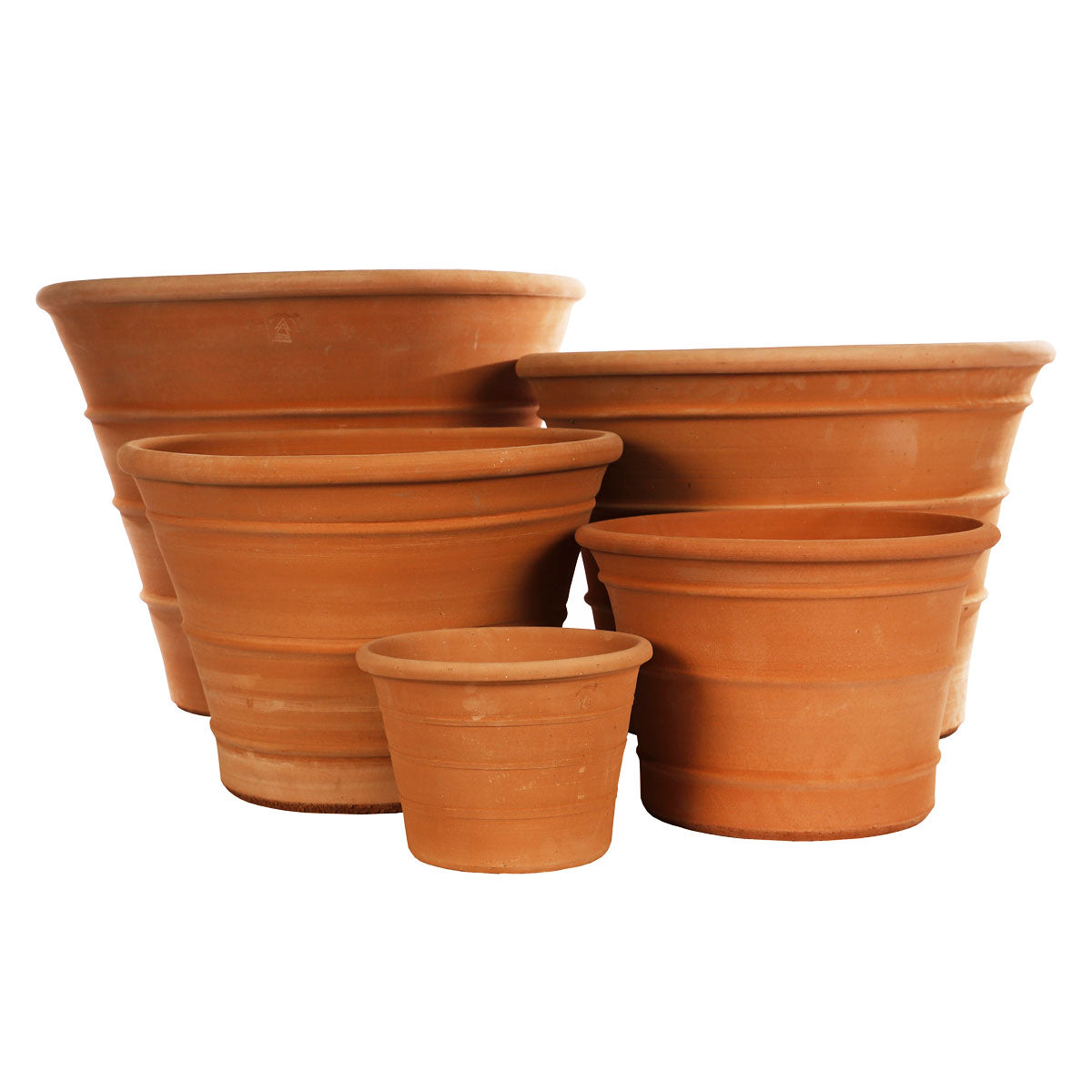 The Foalyard - Monachou Fardipati Cretan Terracotta Large Frost-Proof Planters from H50 x D70cm high quality home garden Mediterranean pots - 50 years warranty - The Terracotta Pot Company - Cretan Ceramics by Andonis Araviakis