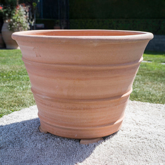 The Foalyard - Monachou Fardipati Cretan Terracotta Large Frost-Proof Planters from H50 x D70cm premium quality garden pot Palamedes - 50 years warranty - The Terracotta Pot Company - Cretan Ceramics by Andonis Araviakis