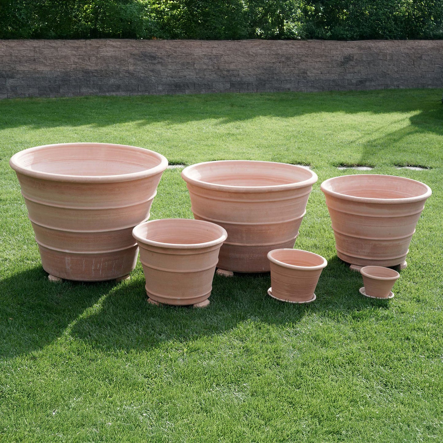 The Foalyard - Monachou Fardipati Cretan Terracotta Large Frost-Proof Planters from H50 x D70cm premium quality pots Mediterranean garden - 50 years warranty - The Terracotta Pot Company - Cretan Ceramics by Andonis Araviakis