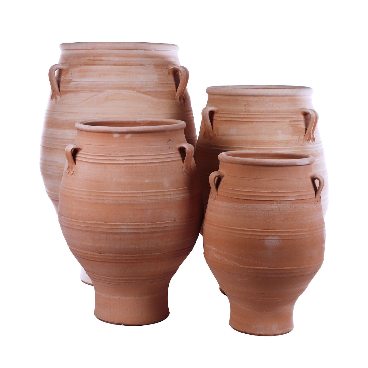 The Foalyard - Pithari Cretan Terracotta Large Frost-Proof Planters from H70 x D45cm high quality home decor - 50 years guarantee - The Terracotta Pot Company - Cretan Ceramics by Andonis Araviakis